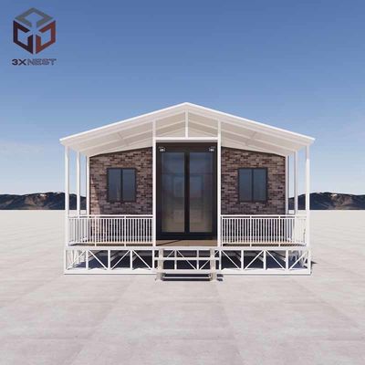 Cấu trúc thép Nhà container cánh kép mở rộng cho cuộc sống hiện đại và phong cách