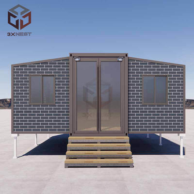 EPS/PU/Rock Wool Sandwich Panel 20FT Nhà được chế tạo sẵn cho nhà tạm thời hoặc vĩnh viễn