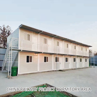 Nhà mô-đun gấp có khả năng chống thời tiết Tải container Box House