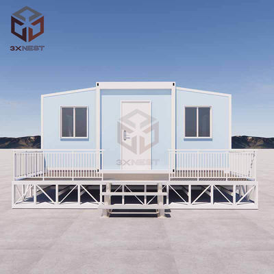 Ngôi nhà chế tạo sẵn có thể tùy chỉnh 20FT với cửa sổ trượt / nhôm và mái ván sandwich