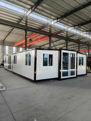 Ngôi nhà container cánh đôi có thể mở rộng với độ chống động đất lớp 8 và hệ thống thông gió tự nhiên