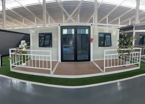 Thiết kế tùy chỉnh có thể gập 20ft container thiết kế nội thất cá nhân hóa và các tùy chọn sàn khác nhau cho sự hấp dẫn thẩm mỹ