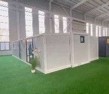 12kw tiêu thụ năng lượng 40ft lắp ráp nhà ở 72m2 diện tích sàn cho cuộc sống thoải mái và bền vững