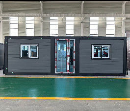 56 Mét vuông diện tích sàn Nhà container mở rộng với cách nhiệt bọt polyurethane L9000 * W6220 * H2480 Kích thước mở rộng