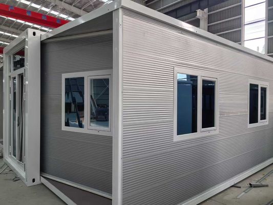 Cửa sổ trượt nhôm và hợp kim nhôm trong nhà chứa có thể mở rộng cho nhà tạm thời hoặc vĩnh viễn