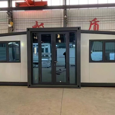 20FT Nhà chế tạo sẵn có thể mở rộng với khung thép galvanized