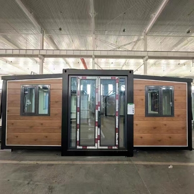 20ft/40ft Steel Prefab nhà gấp với lớp A chống cháy