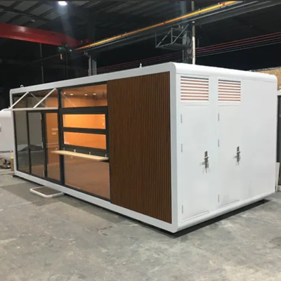 Apple Capsule House chống gió 6m x 3.3m x 3m với khóa thông minh