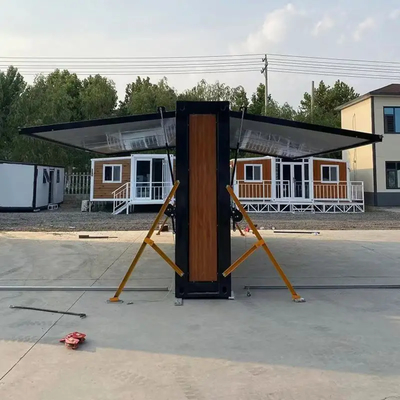 Nhà gấp 700mm Prefab với độ dày sàn 50mm chống nước