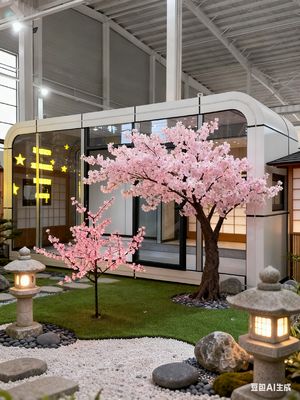 Tổng trọng lượng tịnh 5.4 Tấn Tích hợp Công nghệ Nhà ở Dạng Viên Táo Các Tính năng Nhà thông minh