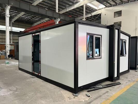 Các ngôi nhà chế tạo sẵn có thể mở rộng với tiêu thụ điện 12KW 27.5 m2 Vùng sàn cho 2-4 người