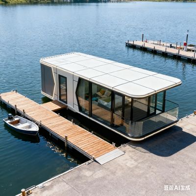 Space Pod hiện đại với kích thước L8560 * W3460 * H3400 Thiết kế nội thất tùy chỉnh cho 2 người