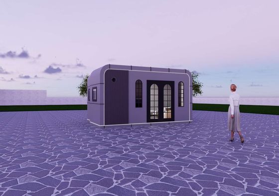 Expanded Dimensions Apple Capsule Dwelling for Energy Efficiency and a Modern Lifestyle L5700*W3730*H2925mm