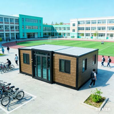 Container 20ft có thể gập lại, chống cháy, mạ kẽm hoàn toàn, tuổi thọ trên 20 năm để lưu trữ bền bỉ