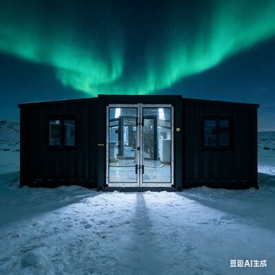 Thùng chứa 20ft có thể gập lại với loại 5 chống gió khung bên hoàn toàn thép và cách nhiệt âm thanh