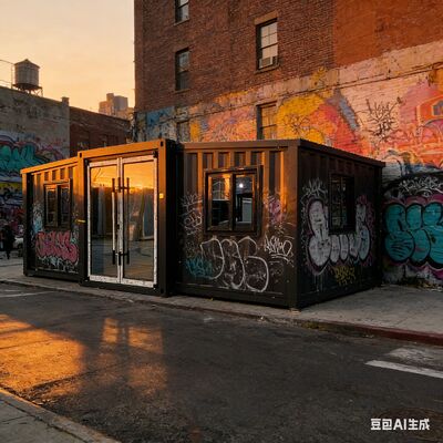 Thùng chứa gấp 20ft với cách nhiệt nhiệt và cách âm tùy chỉnh nhà chứa mở rộng được xếp chồng cho các ngôi nhà nhỏ được chế tạo sẵn