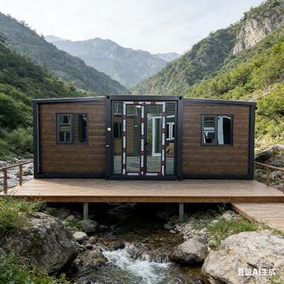 Container 20ft Gấp Gọn Mạ Kẽm Toàn Phần, Cách Nhiệt, Cách Âm và Sân Thượng Tùy Chỉnh cho Cuộc Sống Đa Năng