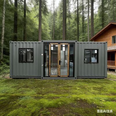 Thùng chứa 20ft có thể gập hoàn toàn có cách nhiệt nhiệt và cách âm và hiệu suất địa chấn cấp 8 cho không gian sống linh hoạt