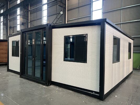 75mm EPS Sandwich Panel Xây chứa 20ft gấp với tuổi thọ 30-40 năm và thiết kế chống gió chống nước cho không gian sống mô-đun