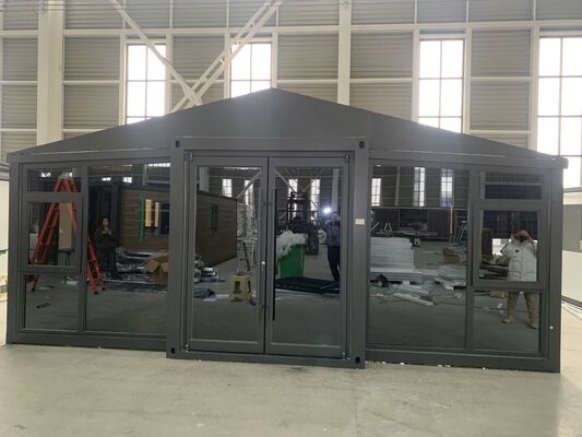 Hộp chứa 20ft có thể gập lại với sức chống gió 4,18 KN / M2 và tuổi thọ 30-40 năm